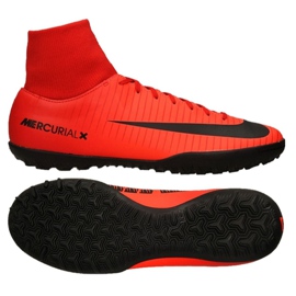 Nike MercurialX Victory Vi Df Tf M 903614-616 fodboldsko rød rød