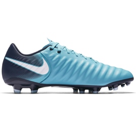 Nike Tiempo Ligera Iv Fg M 897744-414 fodboldstøvler blå