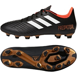 Adidas Predator 18.4 FxG M CP9265 fodboldstøvler sort sort