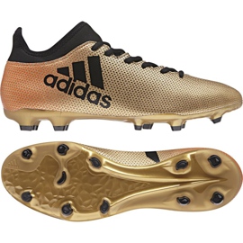 Adidas X 17.3 Fg M CP9190 fodboldstøvler flerfarvet flerfarvet