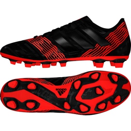 Adidas Nemeziz 17.4 FxG M CP9006 fodboldstøvler flerfarvet sort