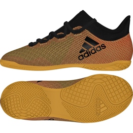 Indendørssko adidas X Tango 17.3 In Jr CP9033 sort gylden