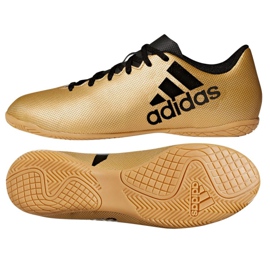 Indendørssko adidas X Tango 17.4 In M CP9149 flerfarvet gylden