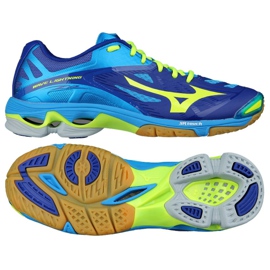 Mizuno Wave Lightening Z2 M V1GA160043 volleyballsko flerfarvet blå
