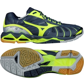Mizuno Wave Tornado XM V1GA161247 volleyballsko marine blå marine blå