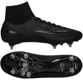 Nike Mercurial Victory Vi Df Sg 903610-001 fodboldsko sort sort
