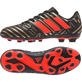 Adidas Nemeziz Messi 17.4 Fg Jr CP9210 fodboldstøvler flerfarvet sort