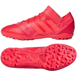 Adidas Nemeziz Tango 17.3 Tf M CP9100 fodboldstøvler rød rød