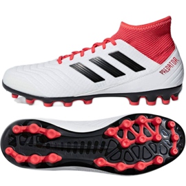 Adidas Predator 18.3 Ag M CP9307 fodboldstøvler hvid hvid