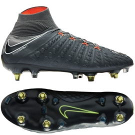 Nike Hypervenom Phantom 3 Elite Df Fg Ac M AH7269-081 fodboldstøvler grå grå