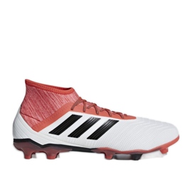 Adidas Predator 18.2 Fg M CM7666 fodboldstøvler flerfarvet hvid