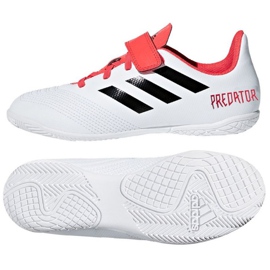 Indendørs sko adidas Predator Tango 18.4 hvid