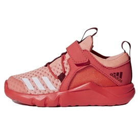 Adidas RapidaFlex 2 El Kids DB0492 sko lyserød