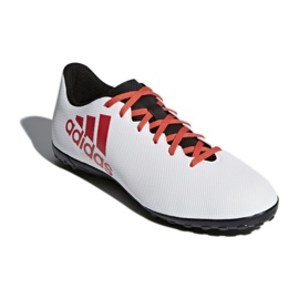 Adidas X Tango 17.4 Tf M CP9147 fodboldstøvler flerfarvet hvid