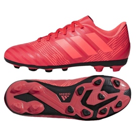 Adidas Nemeziz 17.4 FxG Jr CP9207 fodboldstøvler rød rød