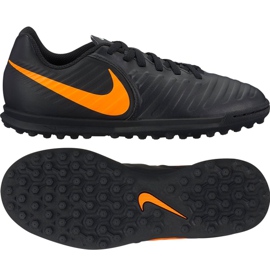 Nike LegendX 7 Club Tf Jr AH7261-080 fodboldsko sort sort