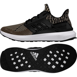 Løbesko adidas Rapida Run Knit Jr DB0220 sort