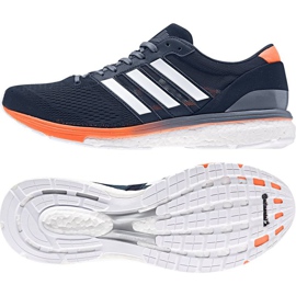 Løbesko adidas Adizero Boston 6 M BB6412 marine blå