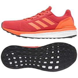 Løbesko adidas response W CP8685 rød