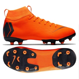Nike Mercurial Superfly 6 Academy Gs Mg Jr AH7337-810 fodboldsko flerfarvet orange
