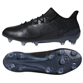 Adidas X 17.1 Fg M CP9162 fodboldstøvler sort sort