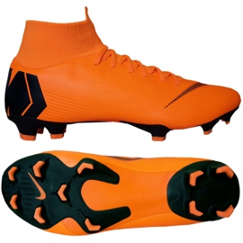 Nike Mercurial Superfly 6 Pro Fg M AH7368-810 fodboldsko orange orange