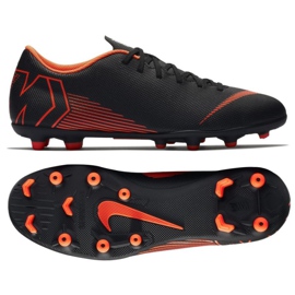 Nike Mercurial Vapor 12 fodboldsko sort