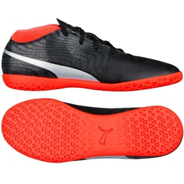 Puma One 18.4 It Junior fodboldstøvler sort
