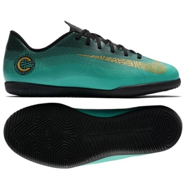 Nike Mercurial Vaporx 12 Club Gs CR7 Ic Jr AJ3105-390 fodboldsko