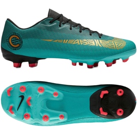 Nike Mercurial Vapor 12 Academy CR7 MG M AJ3721-390 fodboldsko grøn