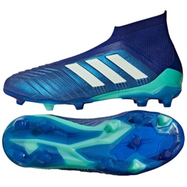 Adidas Predator 18+ Fg fodboldstøvler blå