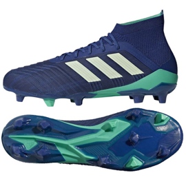 Adidas Predator 18.1 Fg M CM7411 fodboldstøvler blå blå