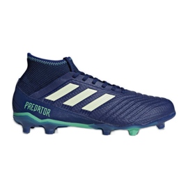 Adidas Predator 18.3 Fg M CP9304 fodboldstøvler blå blå