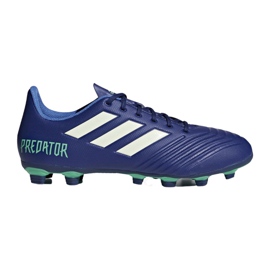 Adidas Predator 18.4 FxG M CP9267 fodboldstøvler flerfarvet blå