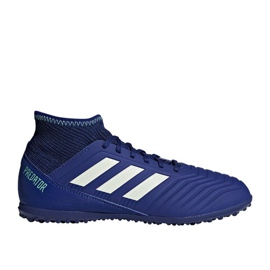 Adidas Predator Tango 18.3 Tf Junior CP9042 fodboldstøvler blå blå