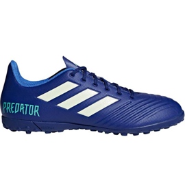 Adidas Predator Tango 18.4 Tf M CP9274 fodboldstøvler blå blå