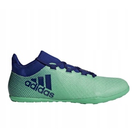 Indendørs sko adidas X Tango 17.3 I M CP9142 turkis, blå grøn