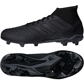 Adidas Predator 18.3 Fg M CP9303 fodboldstøvler sort sort