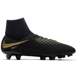 Nike Hypervenom Phantom 3 Academy DF FG M AH7268-090 fodboldsko sort