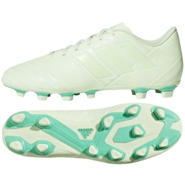 Adidas Nemeziz 17.4 FxG M CP9008 fodboldstøvler hvid hvid