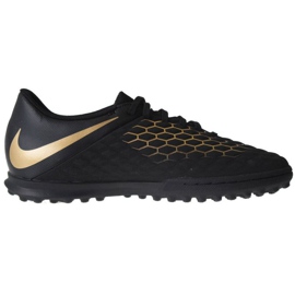 Nike Hypervenom Phantomx 3 fodboldsko sort