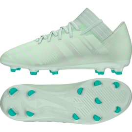 Adidas Nemeziz 17.3 Fg Jr CP9167 fodboldstøvler grøn grøn