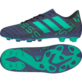 Adidas Nemeziz Messi Tango 17.4 Fg Jr CP9212 fodboldstøvler flerfarvet sort