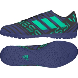 Adidas Nemeziz Messi Tango 17.4 Tf M CP9072 fodboldstøvler flerfarvet sort