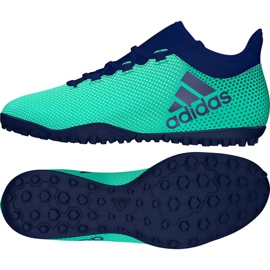 Adidas X Tango 17.4 Tf M CP9137 fodboldstøvler grøn grøn
