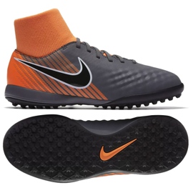 Nike Magista Obrax 2 Academy Df Tf Jr AH7318-080-S fodboldsko grå grå