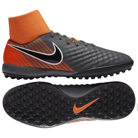 Nike Obrax 2 Academy Df Tf M AH7311-080-S fodboldstøvler grå grå