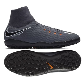Fodboldsko Nike Hypervenom PhantomX 3 Academy Df Tf M AH7276-081-S grå grå