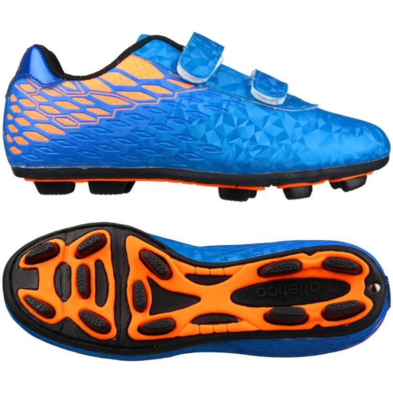 Atletico Fg Jr 2094-75523 fodboldstøvler blå