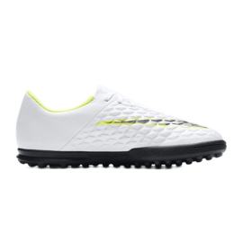 Nike Hypervenom Phantomx 3 Club Tf Jr AJ3790-107 fodboldsko flerfarvet hvid
